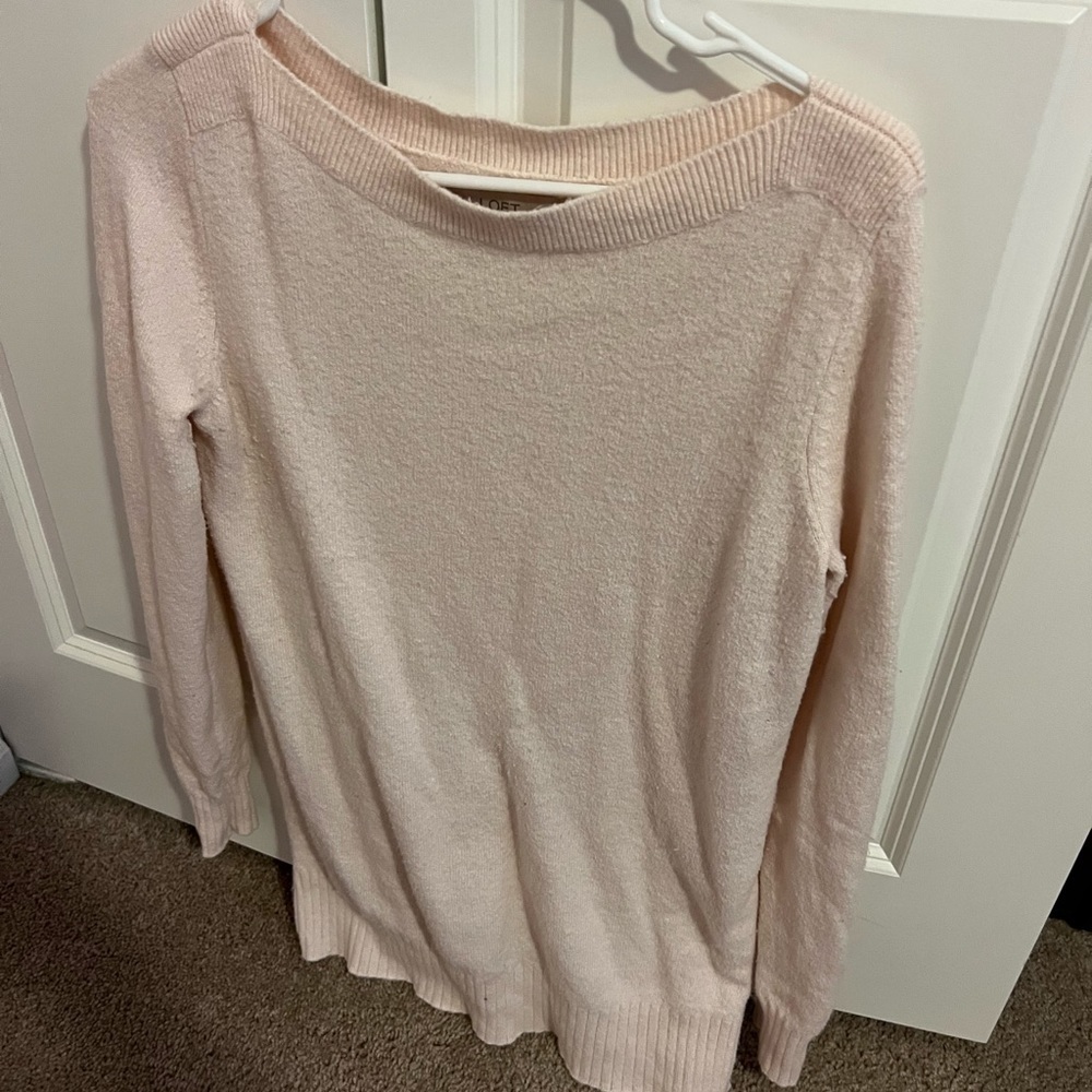 Light Pink Loft Sweater